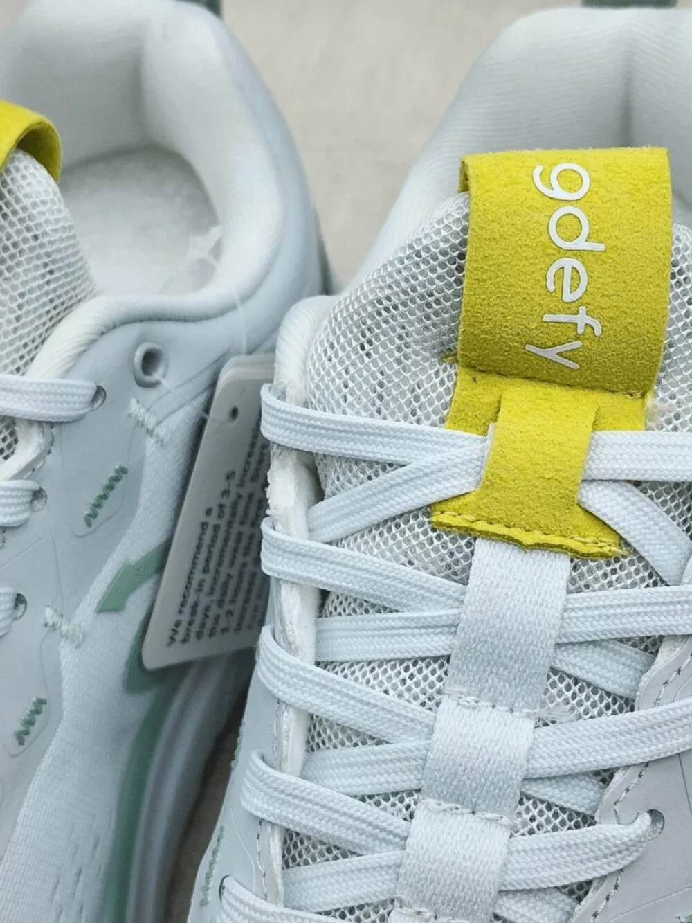 Gravity Defyer Gdefy Women's Mint Gray Comfort Running Walking Shoes Size 6.5W